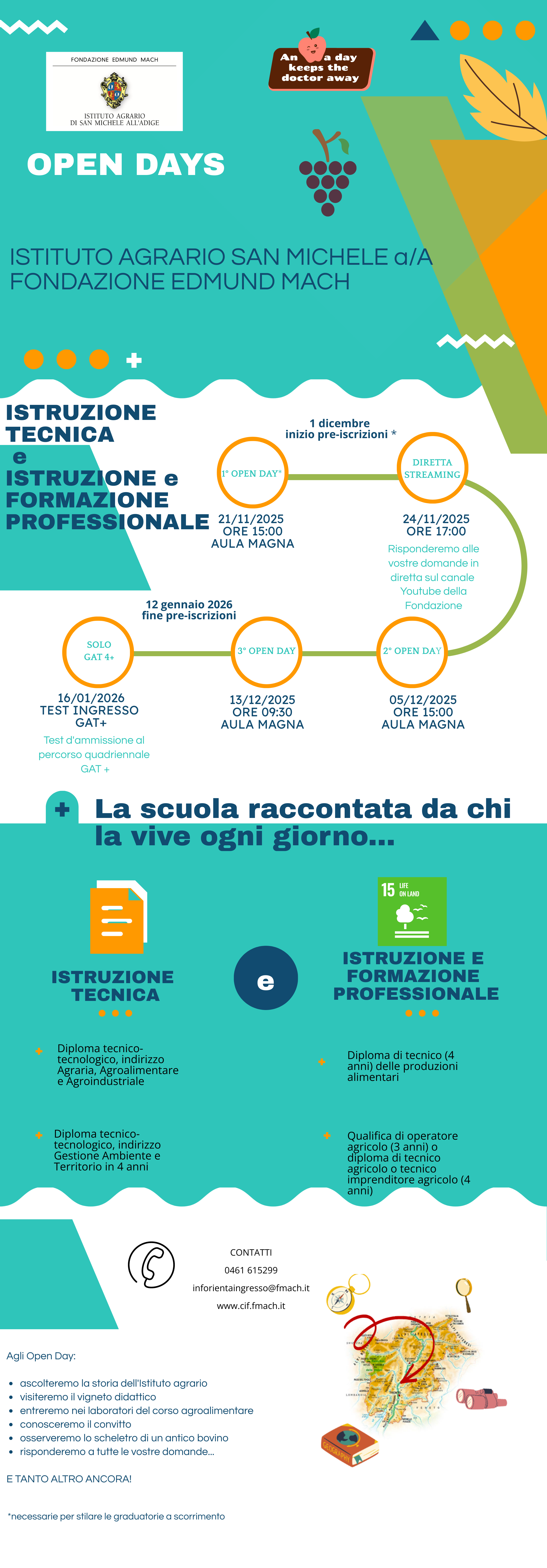 Immagine: BROCHURE OPEN DAY 2025