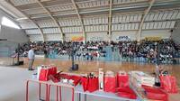 Immagine: festa al Palazzetto dello Sport di S Michele