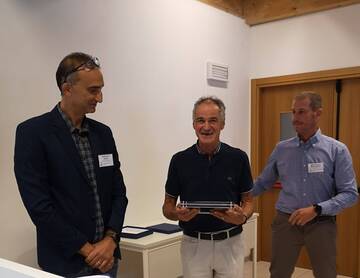 Immagine: Premio conferito a Claudio Ioriatti