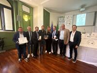 Image: premizione Bacco e Minerva con il dirigente prof Penasa (2)