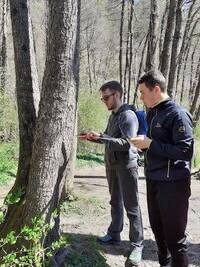 Image: rilievi progetto studenti boschi levico