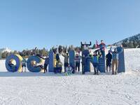 Immagine: studenti e docenti FEM a Wintersporttag