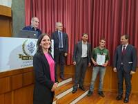 Image: un momento della premiazione