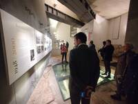 Immagine: visita alla mostra 150 FEM da part dei presidi della rete delle scuole enologiche