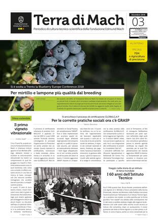Immagine: Terra di Mach n.3/ Speciale agricoltura di precisione 